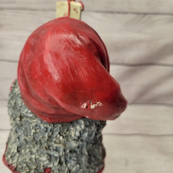 Santa With Stack of Packages Figurine 10" Tall - Picture 5 of 10